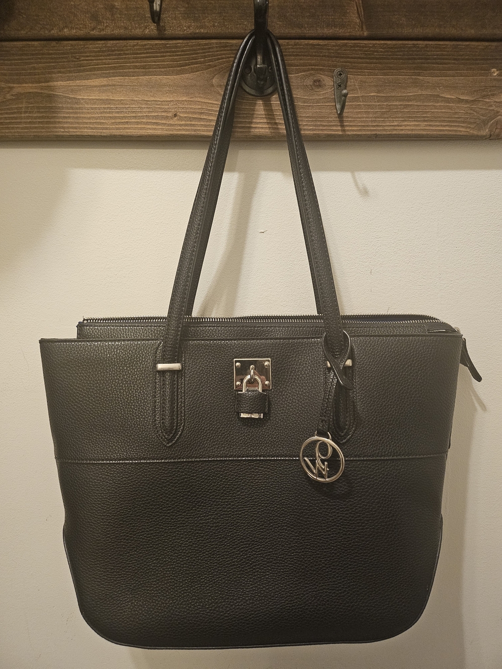 Nine West Black Tote Bag